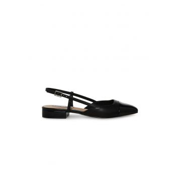 Pantofi slingback de piele Belinda