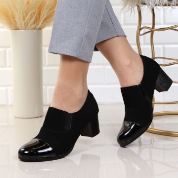 Pantofi toc patrat Martina