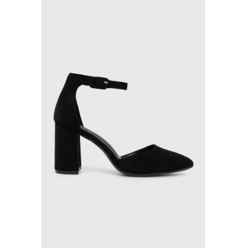 Answear Lab pumps culoarea negru, cu toc drept