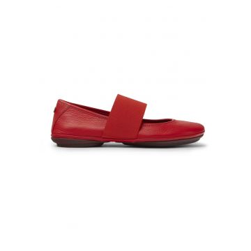 Balerini Mary Jane de piele Right Nina 8731