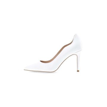 Bianco stilettos de piele BIACHIC culoarea alb, 11240254