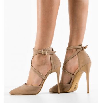 Pantofi dama Bridey Bej