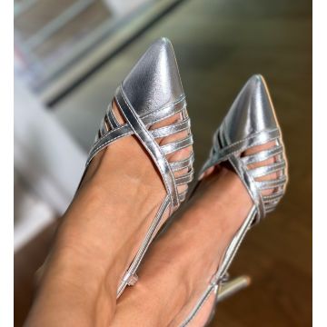 Pantofi dama Emem Argintii