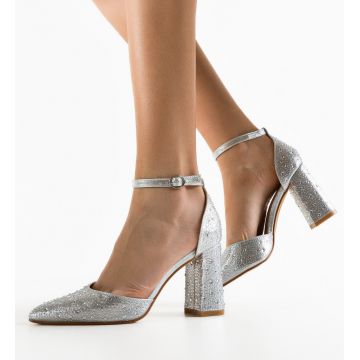 Pantofi dama Pris Argintii