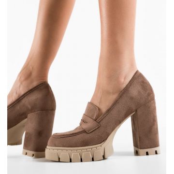 Pantofi dama Vann Khaki