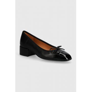 Billi Bi pantofi de piele culoarea negru, cu toc drept, A6050