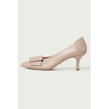Pantofi din piele cu varf ascutit Anisa