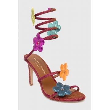 Kurt Geiger London pantofi cu toc Daisy Spiral Sandal 2648157609