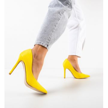 Pantofi dama Garrison Galbeni