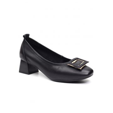 Pantofi dama G62092 3 01 N negru - - Negru