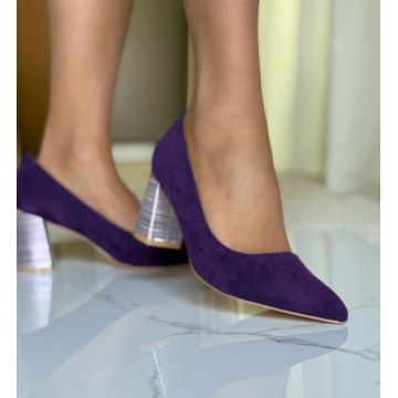 Pantofi Ferne Mov 3