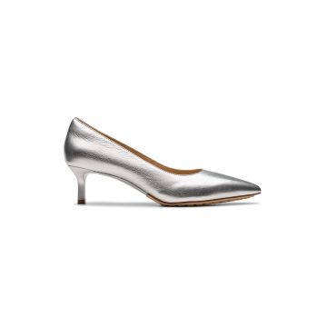 Pantofi de piele cu varf ascutit Adela