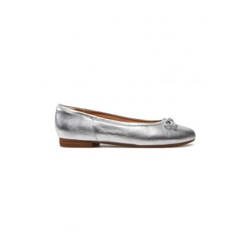 Balerini dama -  303498 - Piele naturala - Argintiu