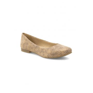 Balerini dama -  316664 - Piele intoarsa - Bej