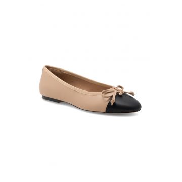 Balerini dama -  565079 - Piele ecologica - Bej