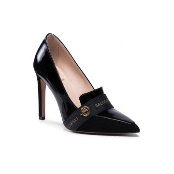 Pantofi dama -  209231823 - Negru - Piele lacuita