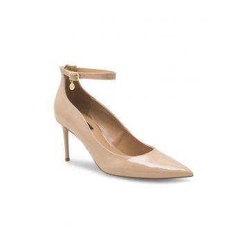 Pantofi dama -  474074 - Piele ecologica - Bej