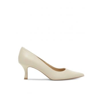 Pantofi dama -  590558830091539 - Piele naturala - Ecru