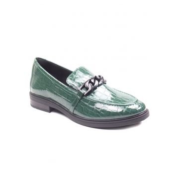 Pantofi dama D1U00 - Verde