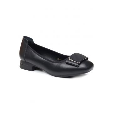 Pantofi dama - piele naturala - TP5103 12 - Negru