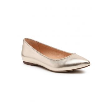 Balerini dama -  191456310 - Piele naturala - Auriu