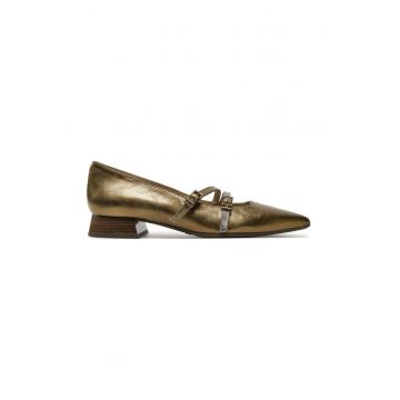Balerini dama -  304396 - Piele naturala - Visiniu