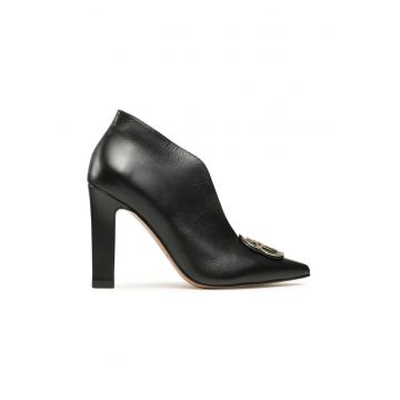 Ghete dama - Lumberjack - 303202 - Piele naturala - Negru