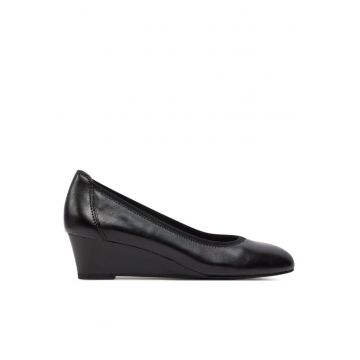 Pantofi dama  303359362 - Piele naturala - Negru