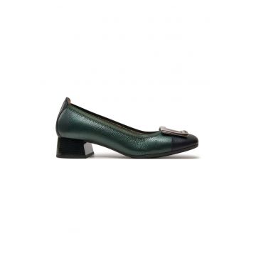 Balerini dama -  304398 - Piele naturala - Bleumarin -