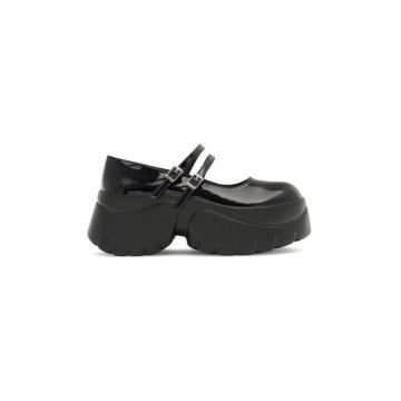 Pantofi dama -  590559 - Piele ecologica - Negru -