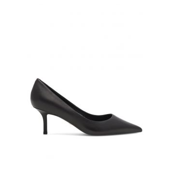 Pantofi dama -  Piele naturala - Negru
