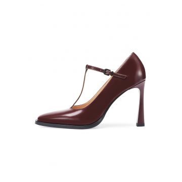 Pantofi de piele cu toc