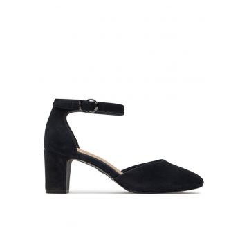 Pantofi dama  303714741 - Piele naturala - Bleumarin