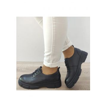 Pantofi Casual Dama  1007-5 Negri - Negru