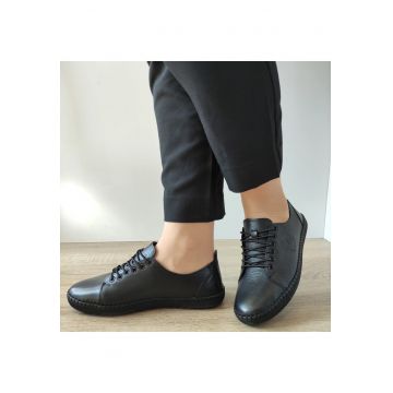 Pantofi Casual Dama  24600 Negri - Negru