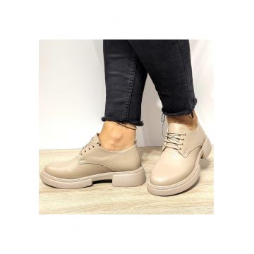 Pantofi Casual Dama  3136-1 Bej - Bej
