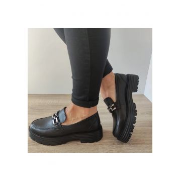 Pantofi Casual Dama  44192 Negri - Negru