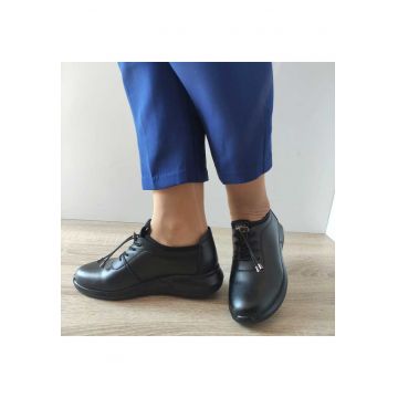 Pantofi Casual Dama  530001 01-N Negri - Black -