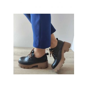 Pantofi Casual Dama  66922 Negri - Black