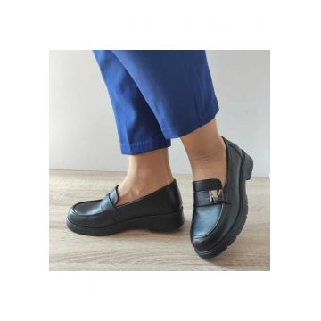 Pantofi Casual Dama  76-1 Negri - Black