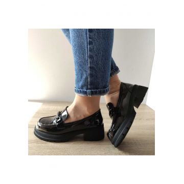 Pantofi Casual Dama  Tp6830-1 Negri Lac - Black
