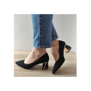 Pantofi Eleganti Dama  E1506 19 000 - Black