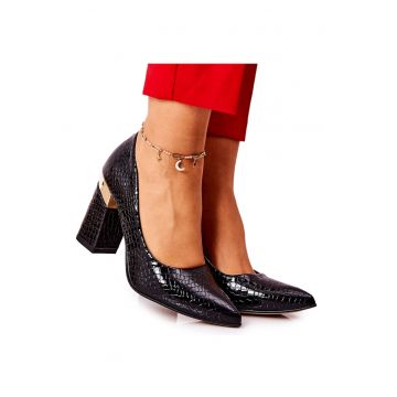Pantofi pentru femei - BM130984 - Negru