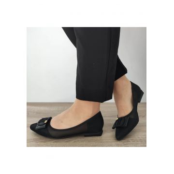 Pantofi Perforati Dama  21181 Negri - Negru
