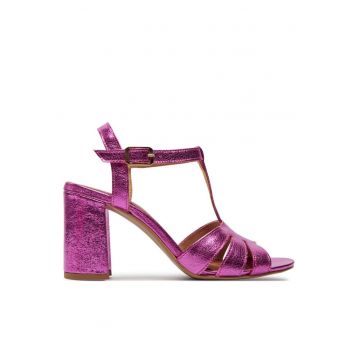 Pantofi dama  304147418 - Piele naturala - Roz