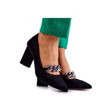 Pantofi pentru femei -  BM138606 - Negru