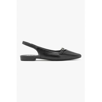 Balerini slingback din piele