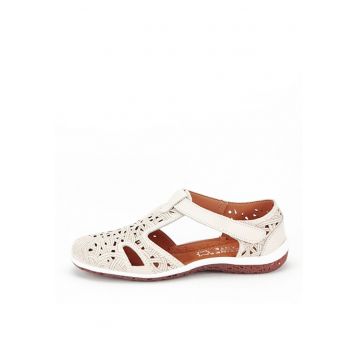 Balerini bej din piele naturala CXWL2118 M5 12721