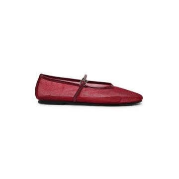 Balerini din material textil
