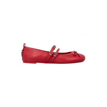 Balerini Mary-Jane de piele